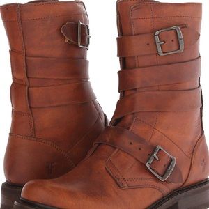 Frye tanker boot